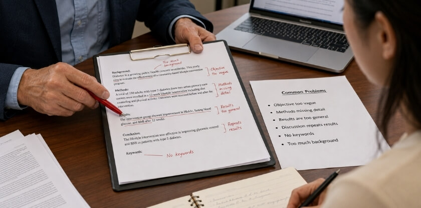 Common Mistakes Writers Make in IMRaD Abstracts