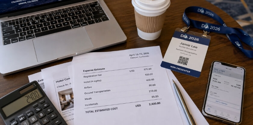 Conference Attendance Costs — How Much Do Non-Presenting Attendees Pay in Fees