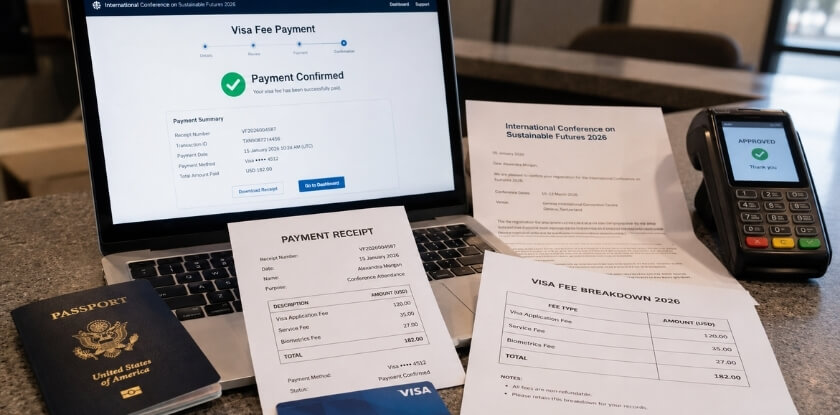 Conference Visa Fees and Payment Process