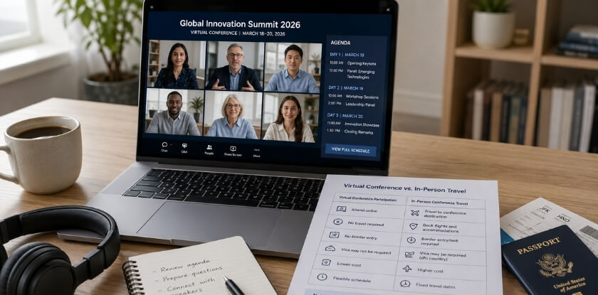 Do You Need a Visa for an Online or Virtual Conference