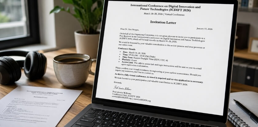 Do You Need an Invitation Letter for a Virtual or Online Conference