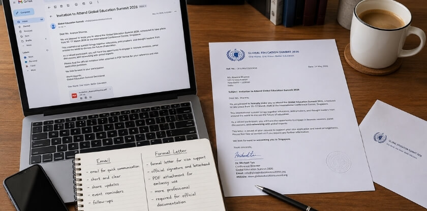 Email vs Formal Letter — Which Format Should You Use and When