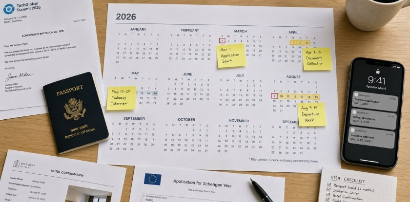 How Far in Advance Should You Apply for a Conference Visa