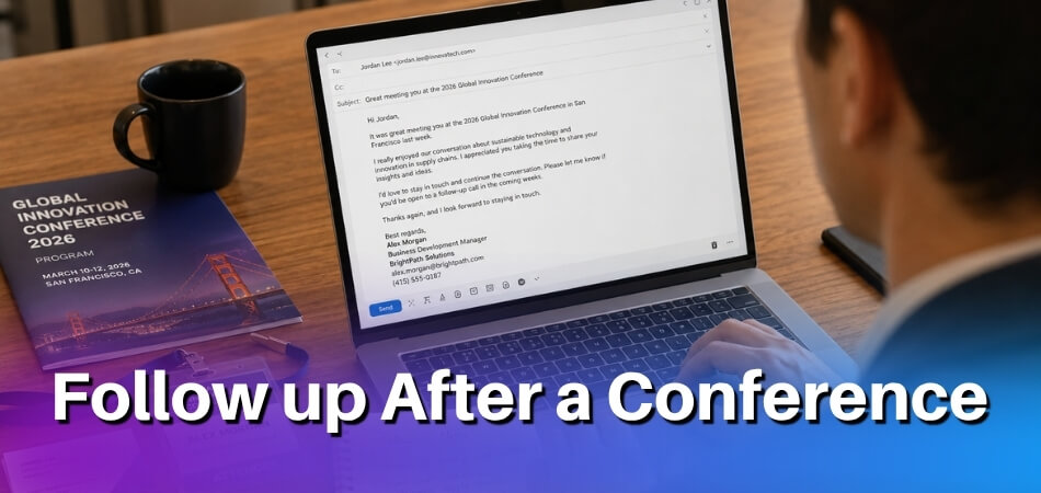 How to Follow up After a Conference
