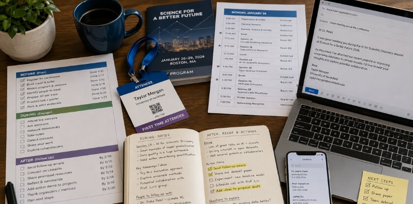 How to Get the Most Out of Your First Academic Conference — Before, During, and After