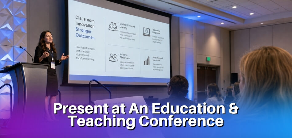How to Present at An Education & Teaching Conference