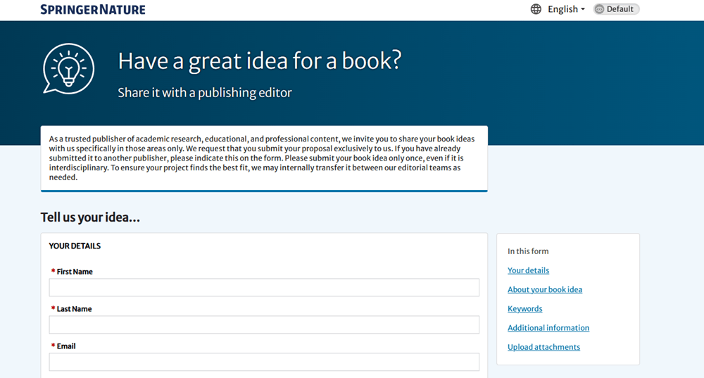 How to Publish a Research Paper in Springer
