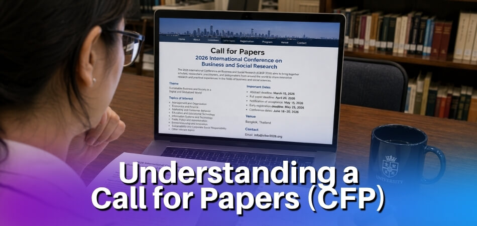 How to Understand a Call for Papers (CFP)