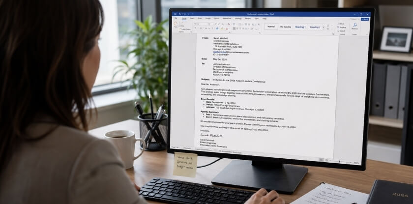 How to Write a Conference Invitation Letter — Key Elements and Structure
