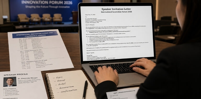 How to Write a Conference Speaker Invitation Letter