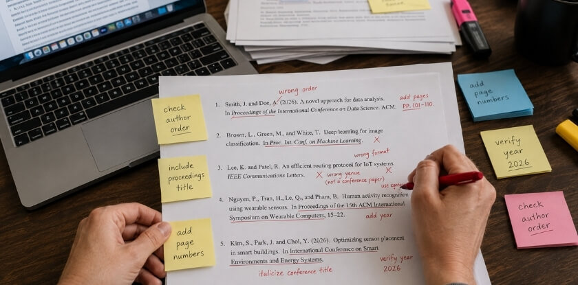 Mistakes to Avoid When Citing Conference Papers