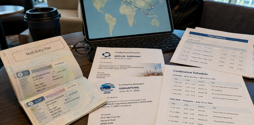 Multi-Entry Visa — What to Do When Attending Conferences in Multiple Countries