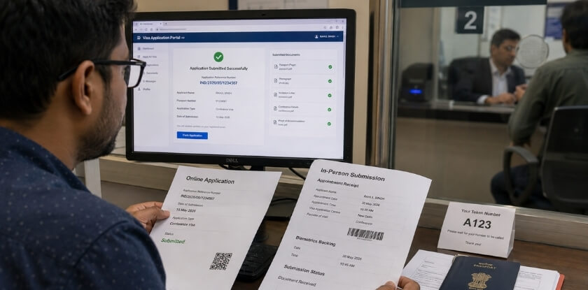 Online vs In-Person Application — Differences and Impact on Processing Time
