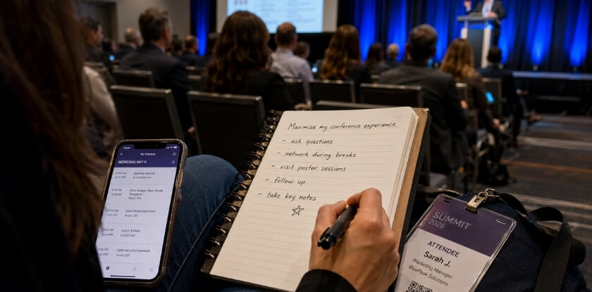 Practical Strategies to Get the Maximum Benefit from a Conference