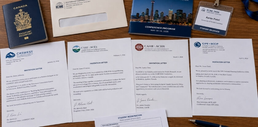 Real Samples — Conference Invitation Letter for Students