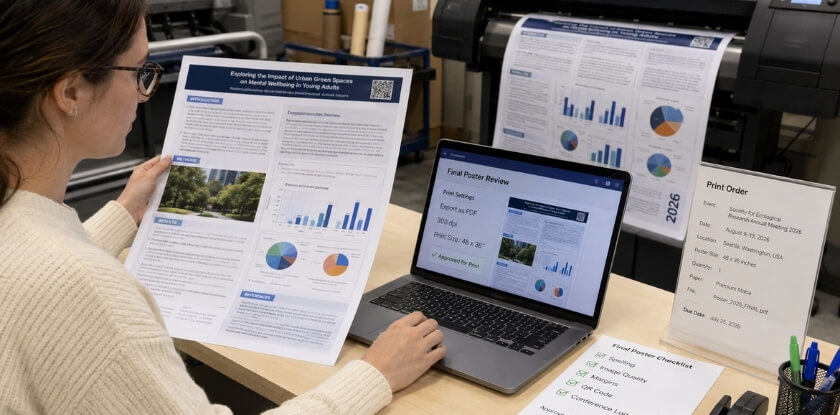 Review, Export, and Print Your Poster