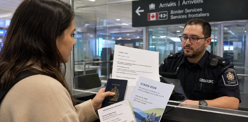 What Happens at the Port of Entry — What to Say as a Conference Attendee