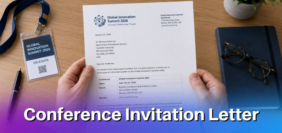 What Is a Conference Invitation Letter (and Why You Need One)