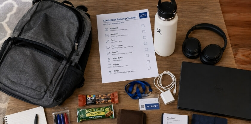 What to Bring to a Conference A Student-Friendly Packing Checklist