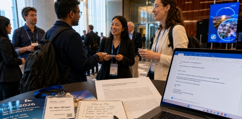 What to Do After Your Academic Conference Presentation