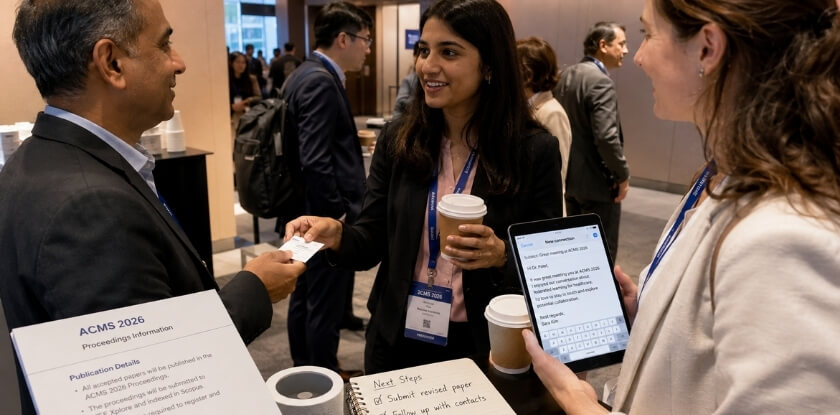 What to Do After Your Presentation — Publication and Networking