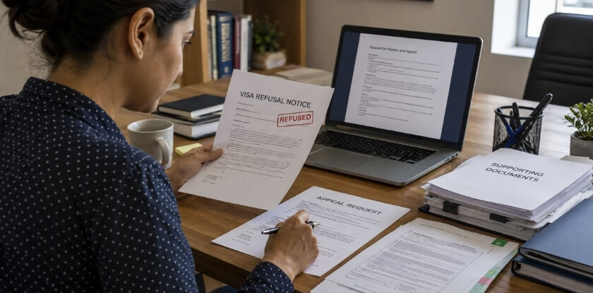 What to Do If Your Visa Is Rejected — The Appeal Process