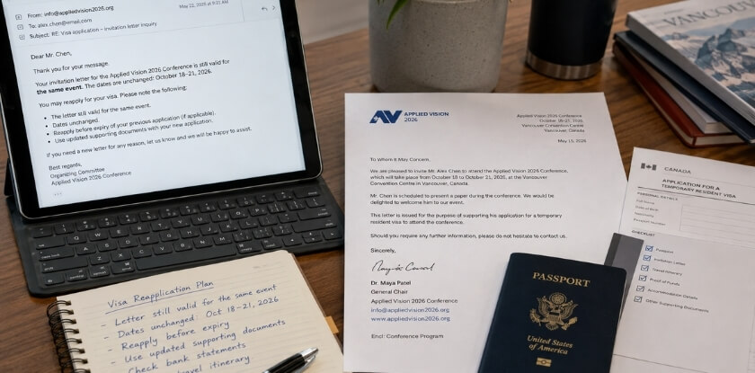 When Can the Same Invitation Letter Be Used More Than Once