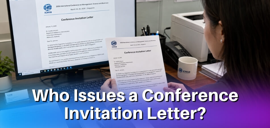 Who Issues a Conference Invitation Letter (and when To Request)
