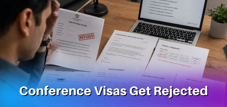 Why Conference Visas Get Rejected (and how To Avoid It)