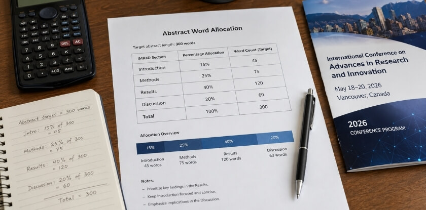 Word Distribution — How Much Space to Give Each IMRaD Section in Your Abstract