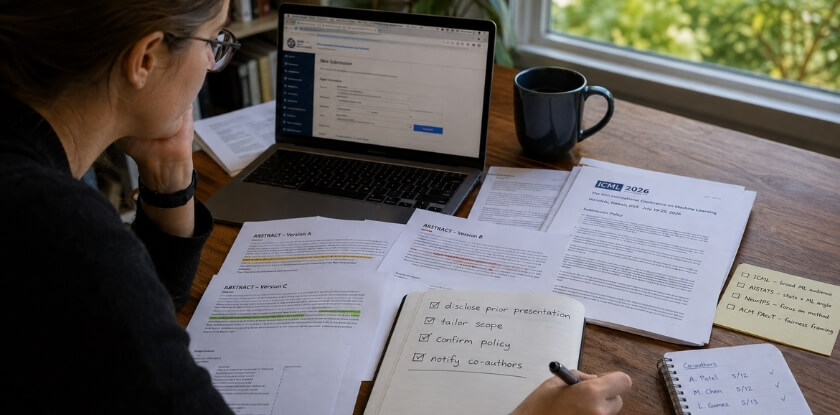 Best Practices How to Submit the Same Abstract the Right Way