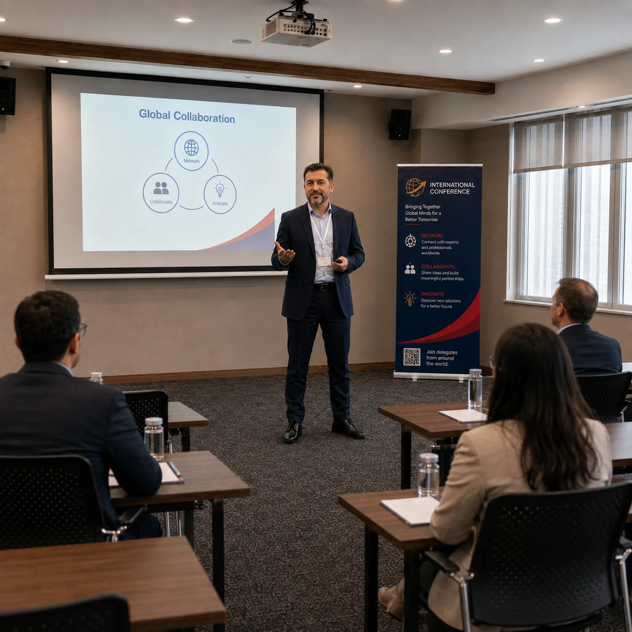 Speaker Presenting