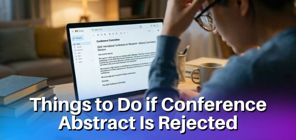 What to Do if Your Conference Abstract Is Rejected