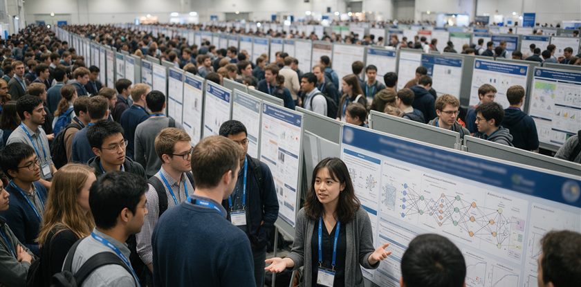 Poster Session at a Machine Learning Conference