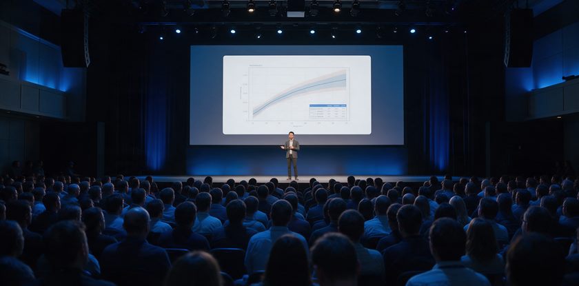 Presenting AI Research Results on Stage